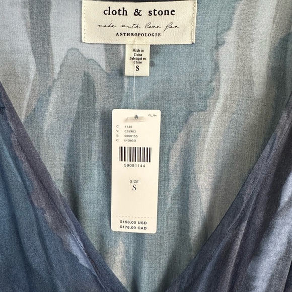 Anthropologie Cloth & Stone Astor Tie-Dye
Midi Dress - Picture 8 of 12